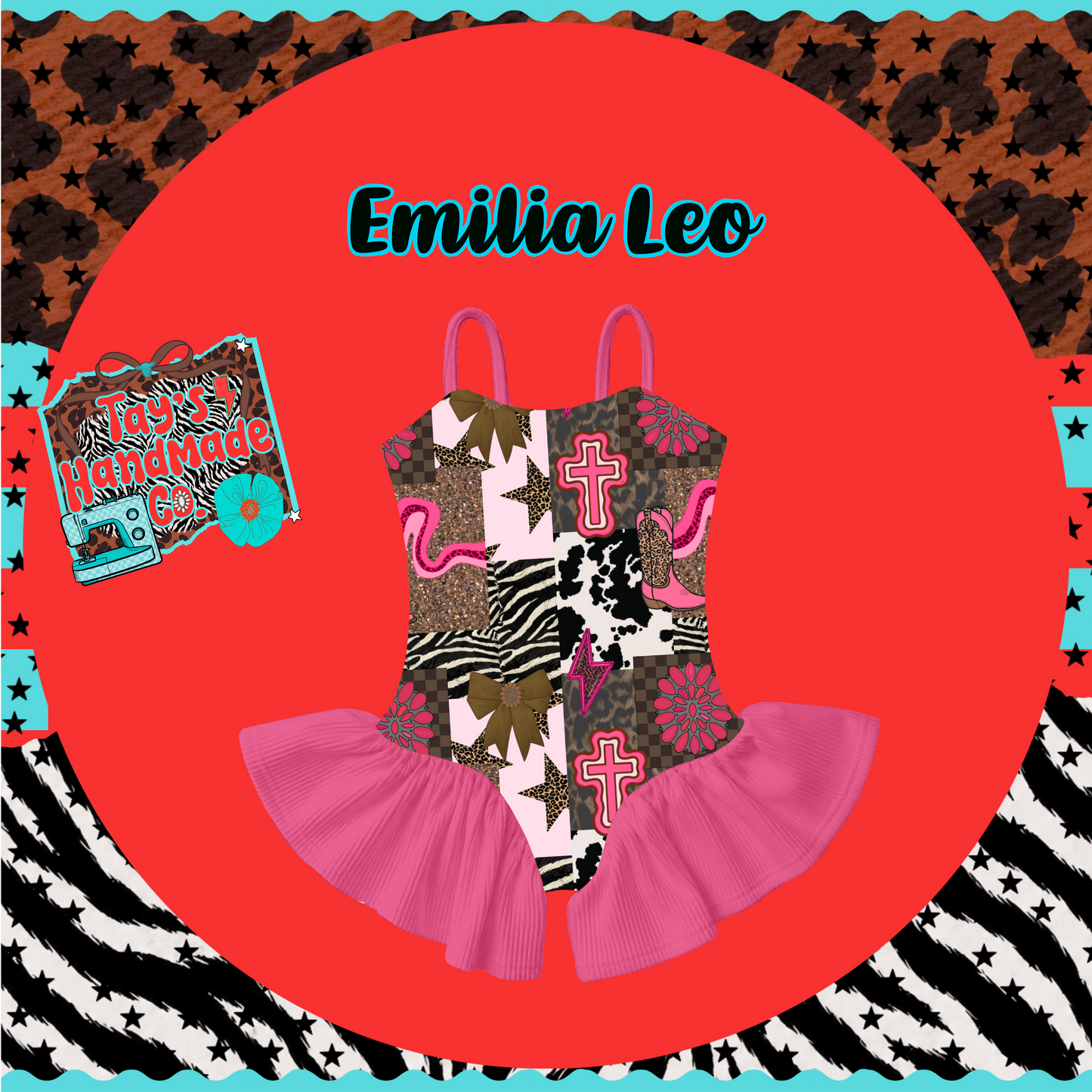 Pink Western Patchwork