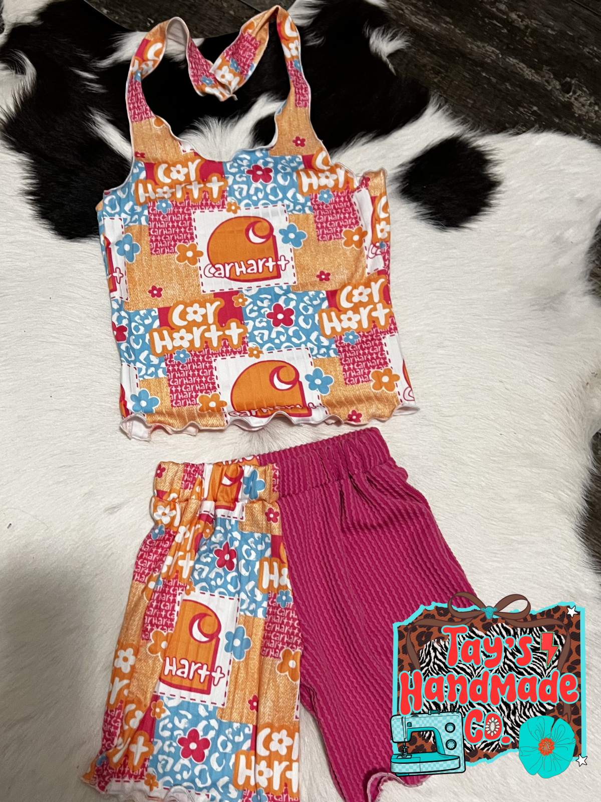 18/24m Halter & Half and Half Shorts