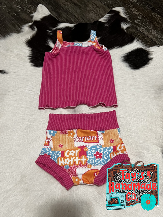 6/9m Cami Tank & Bummies