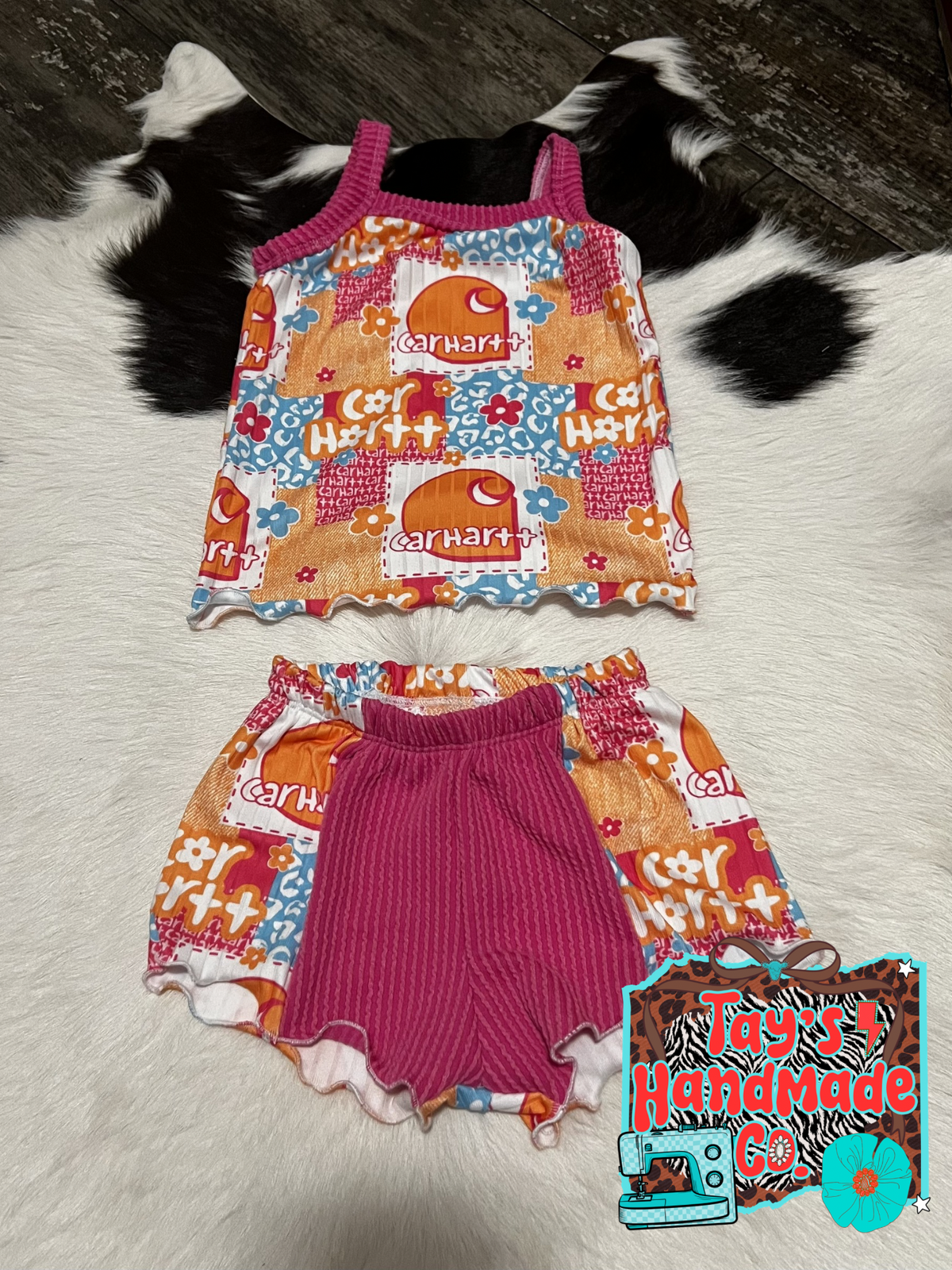 12/18m Cami Tank & Breezy Shorts